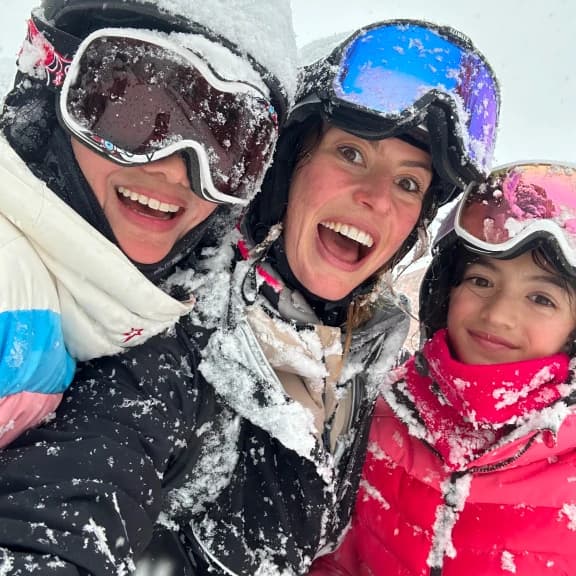 Moments on the slopes of Courchevel with Elin Silverio