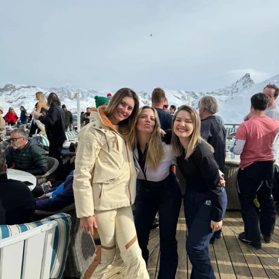 Moments on the slopes of Courchevel with Elin Silverio