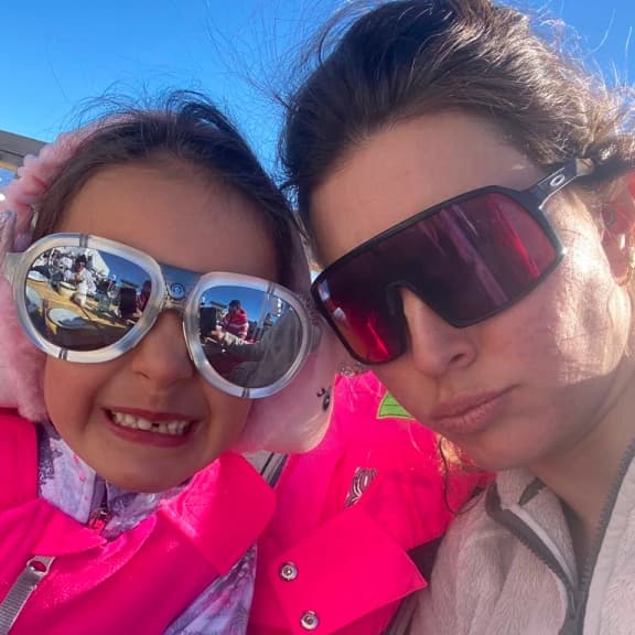 Moments on the slopes of Courchevel with Elin Silverio